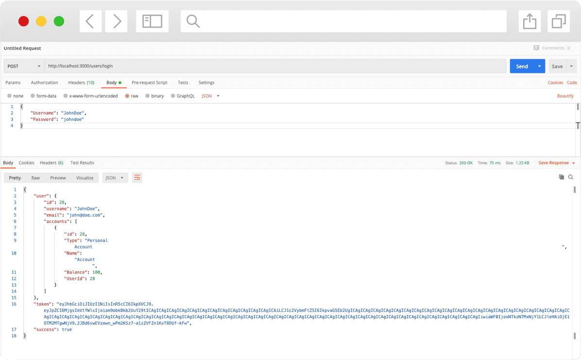 Node.js Course With Building a Fintech Banking App – Lesson 4: Login and  User Authentication